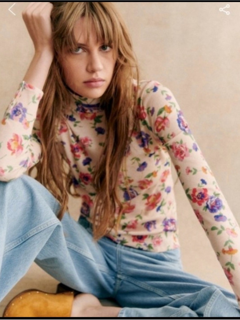 NWT Sezane FELIX JUMPER in Size XS